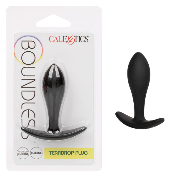 CalExotics® - Boundless Teardrop Butt Plug – Black