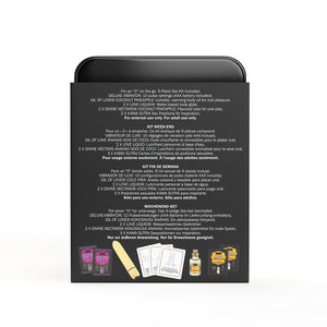 Kama Sutra Weekender Kit for an “O” on the Go – Coconut Pineapple