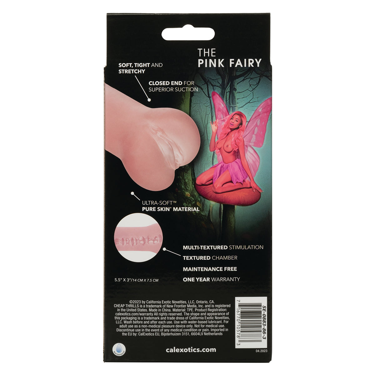 CalExotics® – The Pink Fairy – Vagina Masturbator - Pink