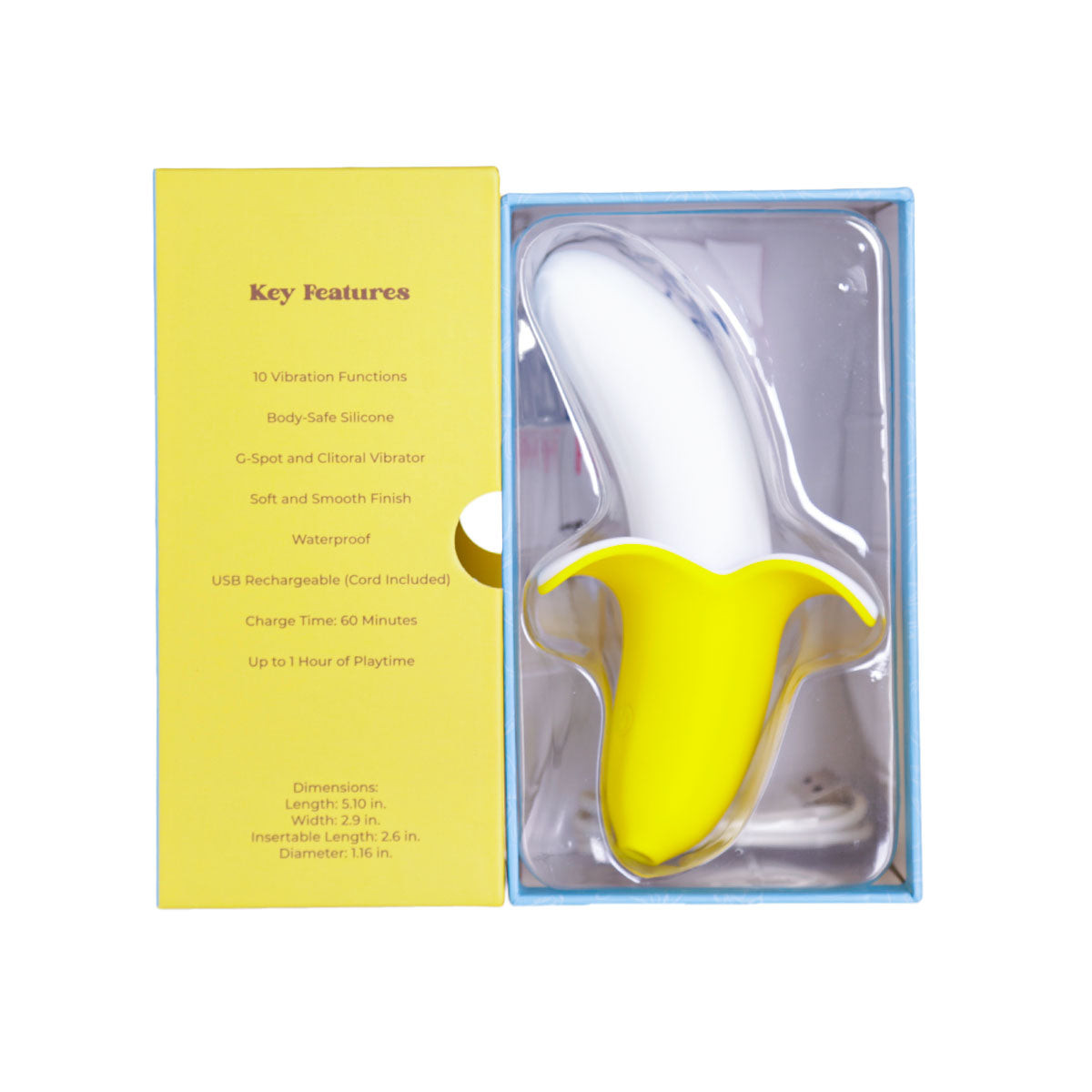 Banana Bliss Mini Silicone Banana Vibrator