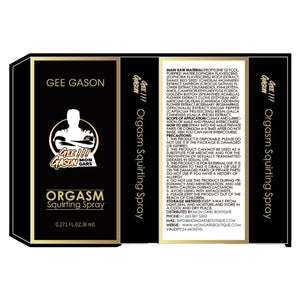 Gee Gason Orgasm Squirting Spray 8ML