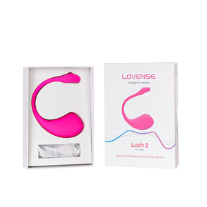 Lovense Lush 2 – Bluetooth Wearable Vibrating Egg – Pink