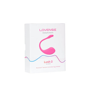 Lovense Lush 2 – Bluetooth Wearable Vibrating Egg – Pink