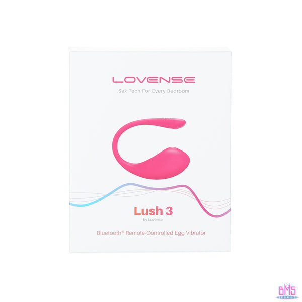 Lovense Lush 3 – Bluetooth Wearable Vibrating Egg – Pink