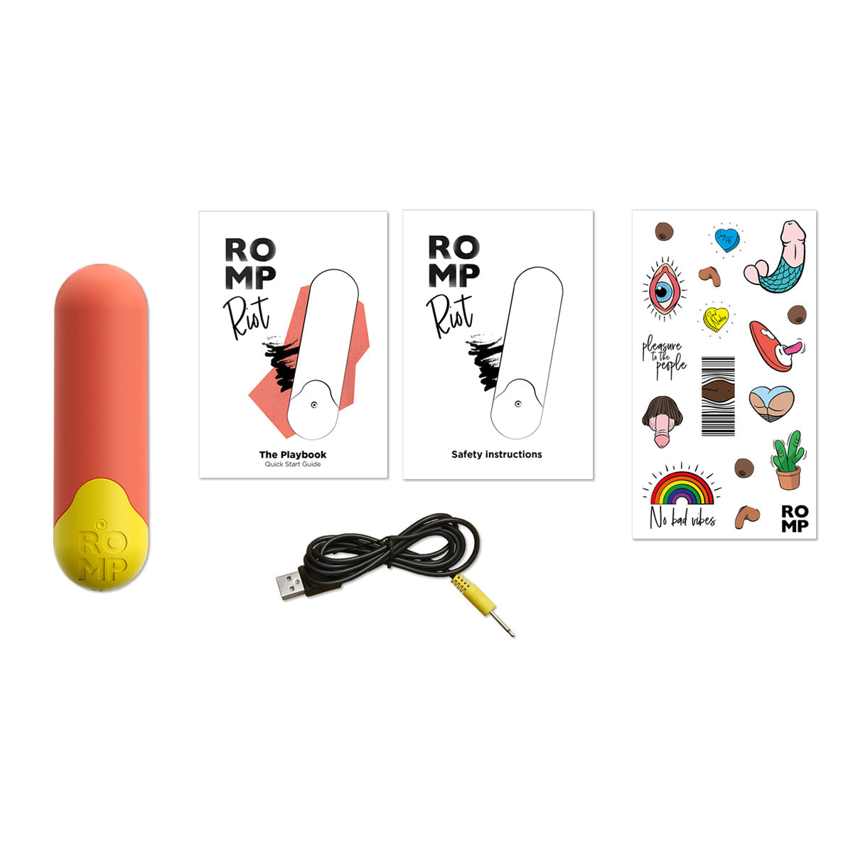 ROMP - Riot Bullet Vibrator – Orange