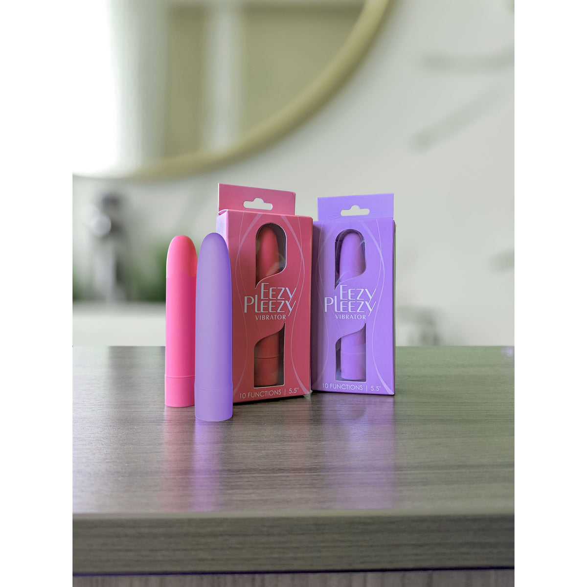 Eezy Pleezy – 5.5" Classic Vibrator – Pink