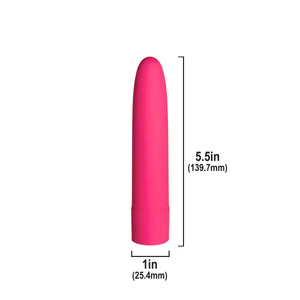Eezy Pleezy – 5.5" Classic Vibrator – Pink