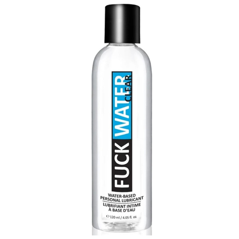 Fuck Water - Clear Water-Based Personal Lubricant- 4oz/120ml