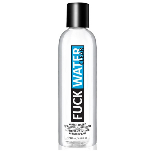 Fuck Water - Clear Water-Based Personal Lubricant- 4oz/120ml