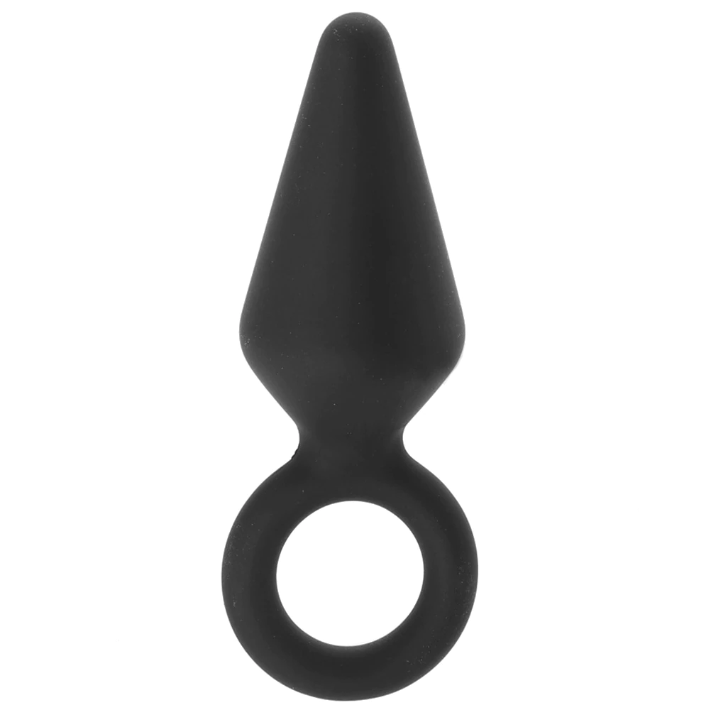 Anal Adventures Platinum Loop Plug in Small