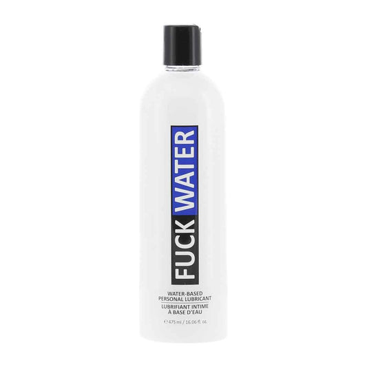 Fuck Water - White Water-Based Personal Lubricant - 16oz/480ml