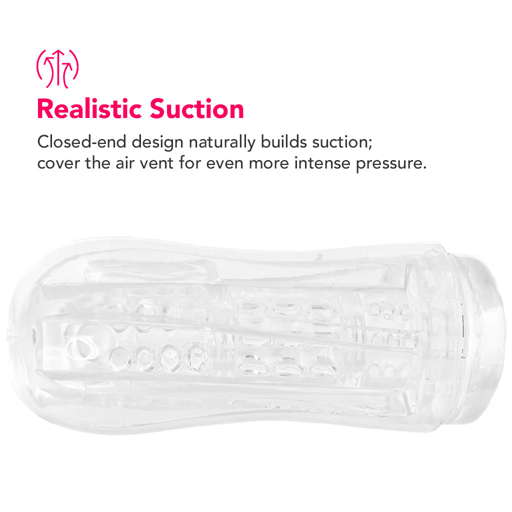 PDX Elite ViewTube See-Thru Stroker