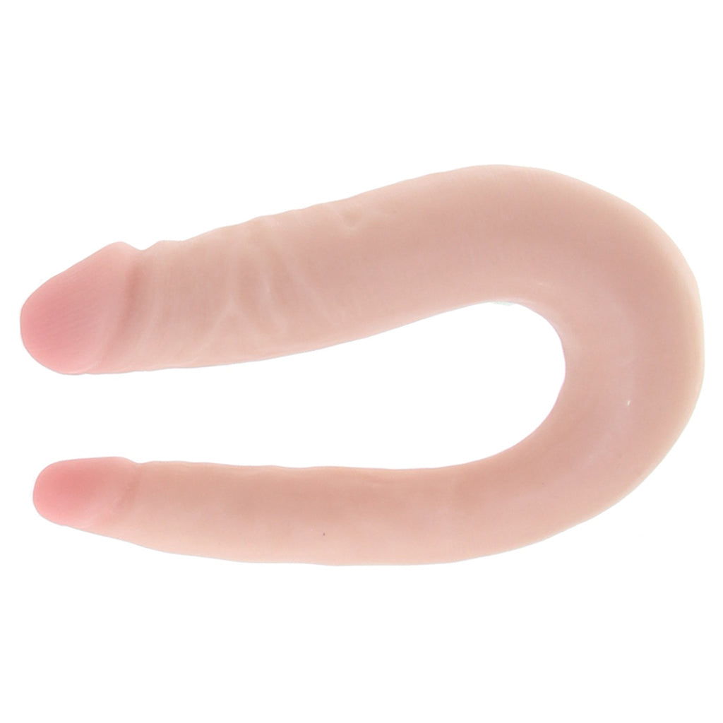 Dr. Skin Mini 12 Inch Double Dildo in Vanilla