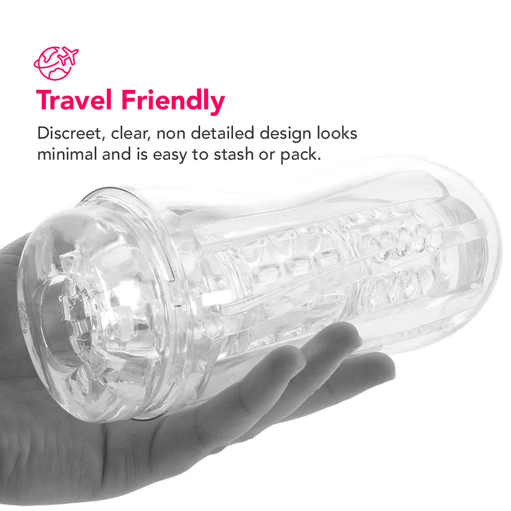 PDX Elite ViewTube See-Thru Stroker
