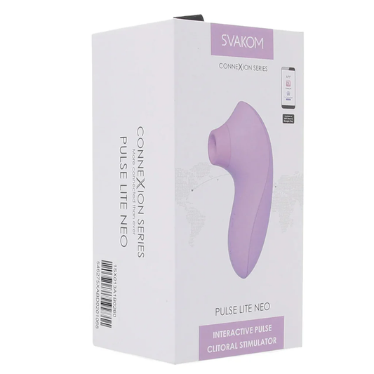 Pulse Lite Neo Suction Stimulator with App in Lavender